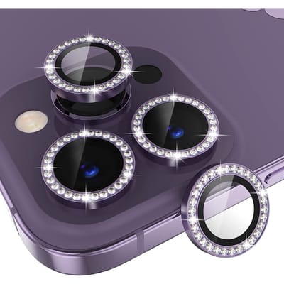 Glitter Diamant Camera Lens Beschermhoes voor iPhone 17 Air 16 E 16E 16Pro 15 14 Pro Max Plus 13 12 Mini 11 14Pro 13Pro For iPhone 14