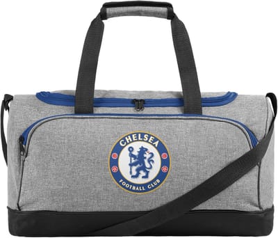 Grijze Plunjezak - Sporttas Gymtas - Sporten Reizen - Officieel gelicenseerd design - 40 x 25 x 25 cm - Grijs
