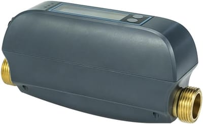 Slimme Waterklep - Waterstroommeter - Waterbeheer - Real-time weergave - EU-stekker - Grijs-zwart