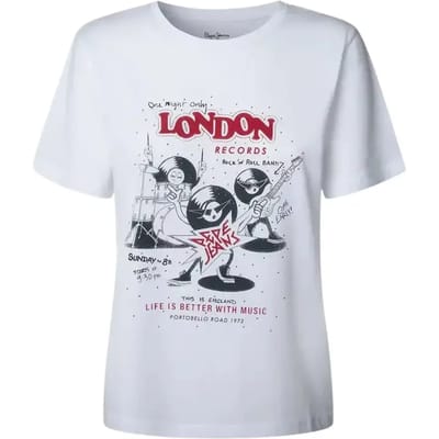 Dames-T-shirt Pepe Jeans Balbina