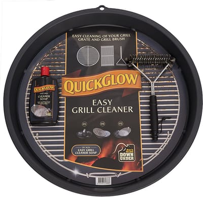 QuickGlow BBQ schoonmaakset 1-XL: Easy Grill Cleaner + Brush + Soap (roosters tm 59 cm)
