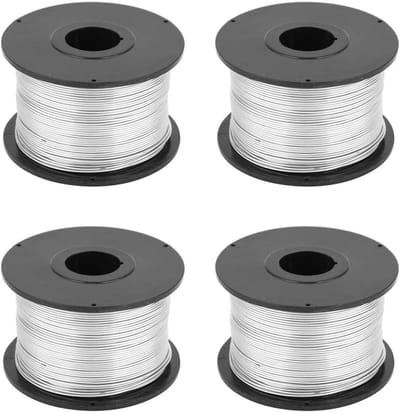 Draad voor het Binden van Staalstaal - 110m, 0.8mm, Geschikt voor Automatische Tie Machines - 4 Stuks, Sterk en Duurzaam