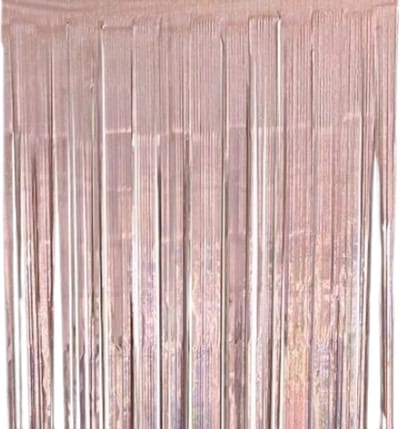 Foliegordijn - 80x180cm - holografisch - roze/blauw