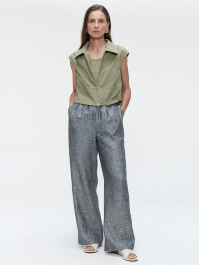 Emiko taffeta jacket | light Army - light Army / XXS