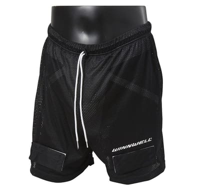 WINNWELL Mesh Short Toque Kinderen - XS - zwart
