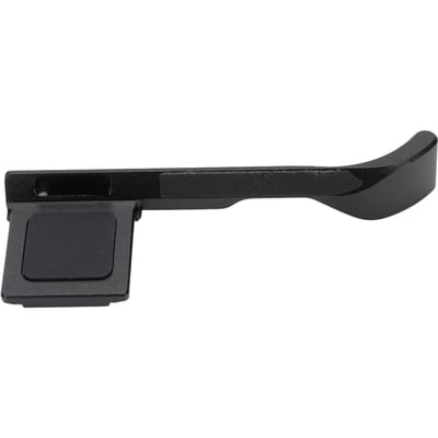 Poignée de pouce avec cache griffe flash pour appareil photo XM5, poignée à main antidérapante en alliage d'aluminium avec bouton de déclenchement noir