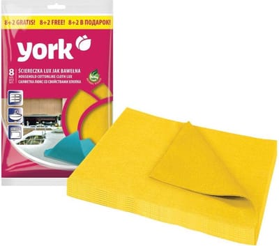 York - Premium keukendoek - Cottonlike 8+2 Gratis