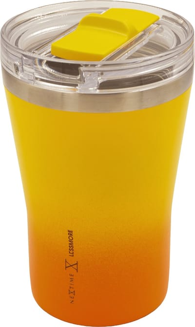 Thermische Tumbler 473ml (16oz)-95% gerecycled roestvrij staal - Tulip Yellow 'Urban Tumbler 16'