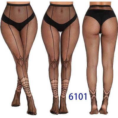 Bas Lolita résille Sexy Harajuku Bas en nylon Lolita Jk Collants Mode Lolita Collants Serpent Collants pour femmes Anime black