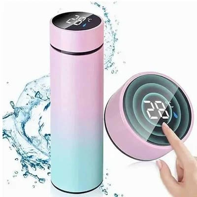500ML Slimme Isolerende Beker Mini Thermosbeker Waterfles Led Digitale Temperatuurweergave Roestvrij Staal Thermosbeker Hoge Kwaliteit Praktisch Dagelijks Gebruik 500ml