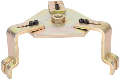 Dailygoods- Brandstofpomp Verstelbaar 140-180 mm - Tankdeksel Sleutel - Handgereedschap - Aluminiumlegering - Corrosiebestendig - Drie Klauwen Ontwerp - Tankdop Sleutel
