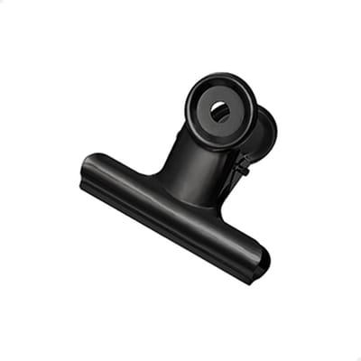 Bulldog clip 38 mm | Zwart | 20 stuks