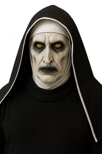 Nun masker - Geweldige kwaliteit - Nonnen Kostuum dames - Non kostuum - Non outfit - Carnaval outfit - carnavalsoutfit