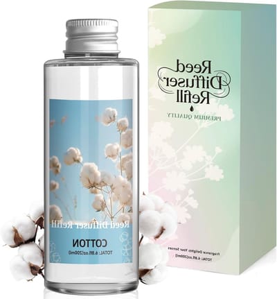 Geuroliere navulling 200 ml - katoen - langdurige geurverspreiding - ideaal voor thuis - ShopVlot