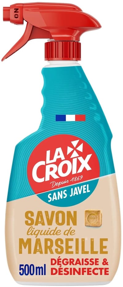 LACROIX Huishoudelijke Desinfecterende Reiniger Zonder Bleek Marseille Zeep de 500 ml spray