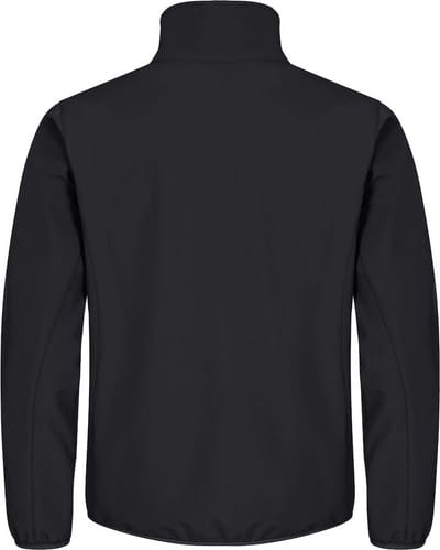 Clique Softshell jas Classic - Zwart - Maat XS