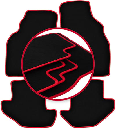 CARLUX-RED automatten voor: Ford Puma coupé (1997-2001)