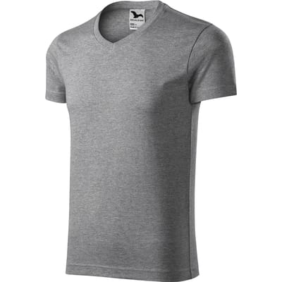 T-shirt met V-hals Malfini Slim 146
