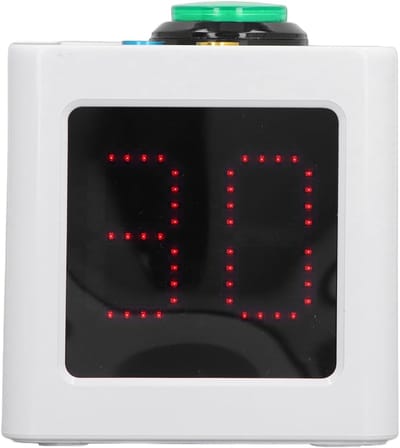 Poker Timer - Countdown Klok - Spel Spelen - Instelbare Helderheid - 1.4 inch Display - Zwart