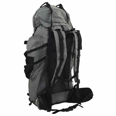 vidaXL - Wandelrugzak - 100 - L - oxford - stof - grijs