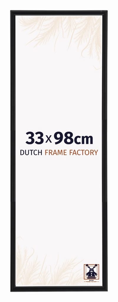 Fotolijst 33x98 cm - Kunststof - Zwart Mat - Angers