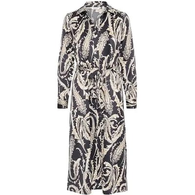 b.young - BYFLAIR SHIRT DRESS - Dames - Midi jurken