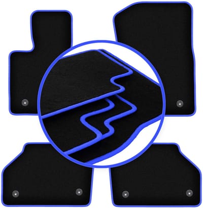 CARLUX-BLUE automatten voor: BMW X3 F25 SUV (2010-2017)