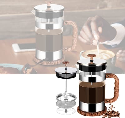 CRLYN® French Press Koffiemaker - Koffiepers - Verse Koffie Maker