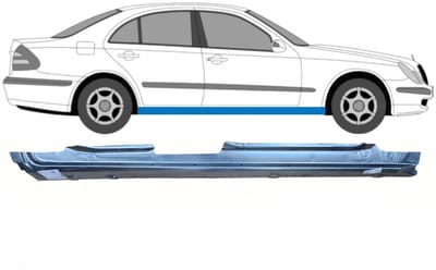 Volledige dorpel voor Mercedes E-Class W211 2002-2009 / Rechts
