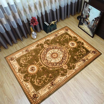 Tapiso Yesemek Vloerkleed Groen Perzisch Oriental Tapijt Maat- 60x100