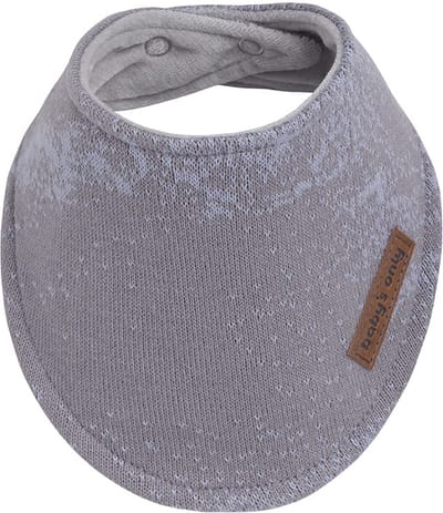 Baby's Only Bandana slab - Slabber Marble - Cool Grey/Lila - 0-8 maanden - Verstelbaar in twee maten