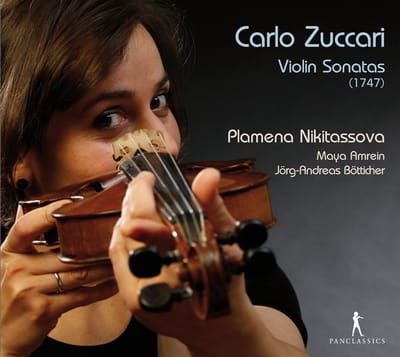 Plamena Nikitassova, Maya Amrein, Jörg Andreas Bötticher - Zuccari: Violin Sonatas (1747) (CD)