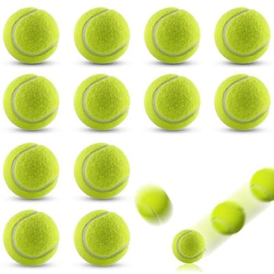 Tennisballen - Trainingsballen - Sporten en Spelen - Hoogwaardig Materiaal - 12 stuks - Groen