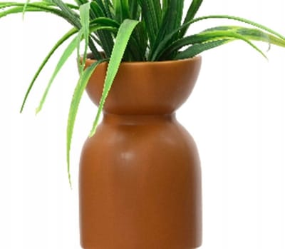 Kunstplant groen h23cm 3 assorti