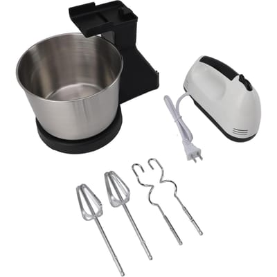 Elektrische Eierklopper 7 Snelheden Controle Multifunctionele Elektrische Standmixer met 1.7L RVS L(for 6.5-9kg) gray
