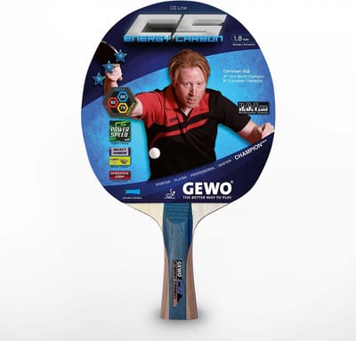 Gewo Tafeltennis Bat CS Energy Carbon
