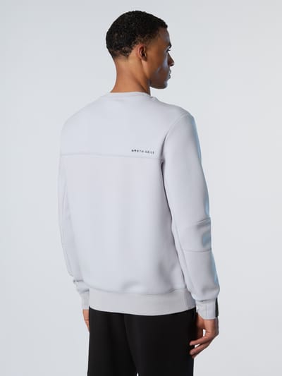 North Sails Sweatshirt Scuba-stof met ronde hals