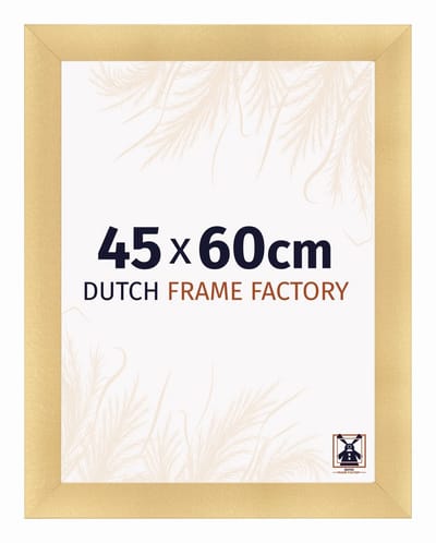 Fotolijst 45x60 cm - MDF - Goud Mat - Praag