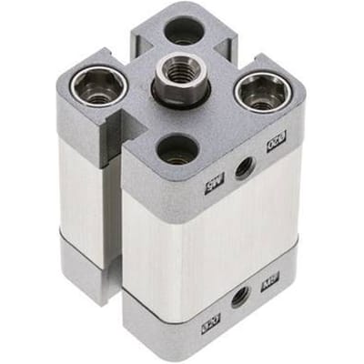 ISO 21287 Compacte Dubbelwerkende Cilinder 20-15mm - Magnetisch
