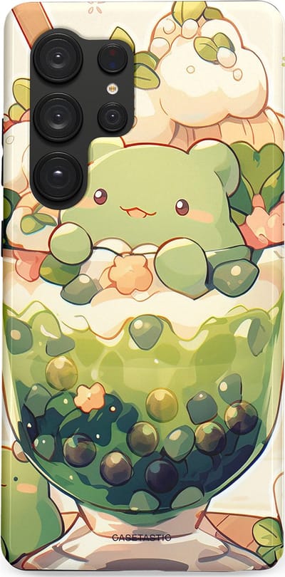 Casetastic Hoesje Geschikt voor Samsung S25 Ultra - Stijlvolle Beschermende Duo-layer Case - Zoet Dessert Patroon