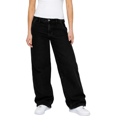 Enzo | Dames Baggy Jeans