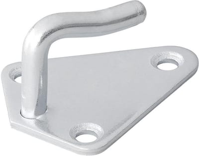 ProPlus Gelaste metalen touwhaak - 40 x 45 mm - voor aanhangwagennetten en spanrubbers