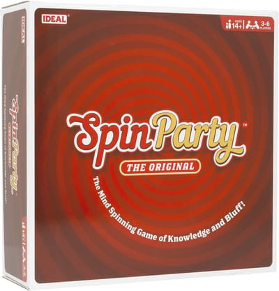 Spin Party: Spannend Trivia-Spel voor 3-6 Spelers | Familie Spel voor Leeftijd 14+