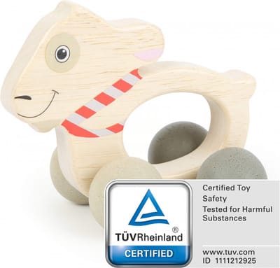 small foot - Grip Toy on Rollers "Ludwig"