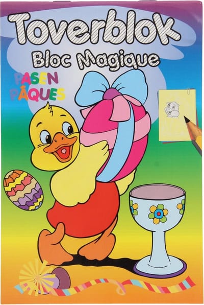 Boek Specials Nederland BV Magic Scratch Block Easter A5