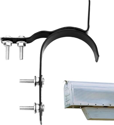 Brievenbus Slotenset - Vervangende Hardware - Post V Beekveiligen - Zware Metalen Constructie - 6 5x4 cm