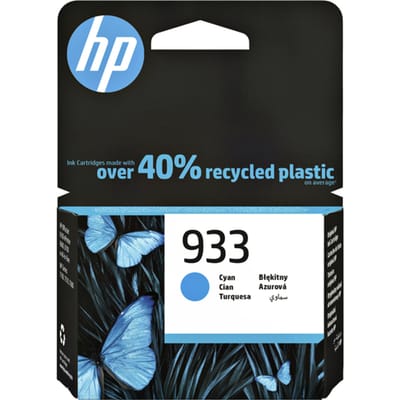 HP 933 - Inktcartridge - Origineel - Standaard capaciteit - Cyaan