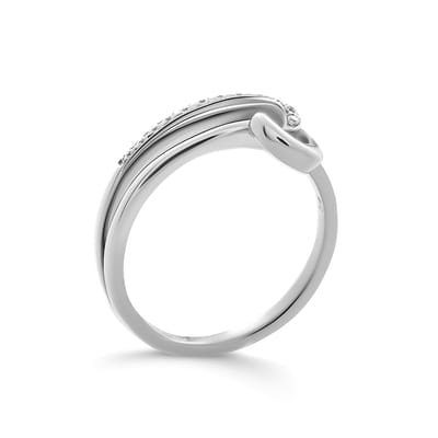 Orphelia 'Ida' Dames 925 Zilveren Ring - Zilver ZR-7521