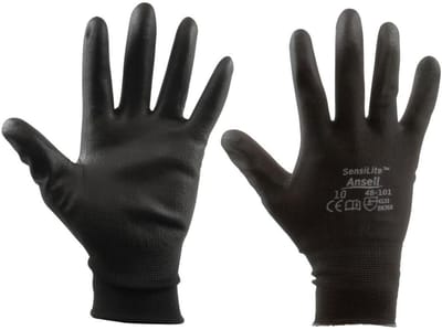 SW-Stahl Nylon a maglia stretta 'handschoen, misura 9 rivestimento in poliuretano, 11561L