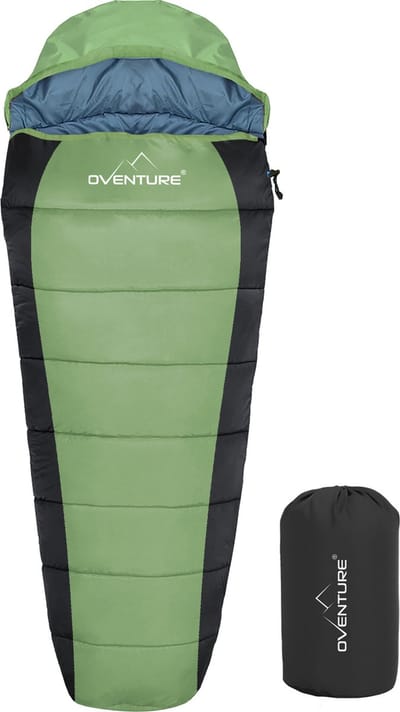 Oventure Everest slaapzak - mummiemodel - 230 x 80 / 60 cm, incl. compressietas